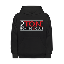 Load image into Gallery viewer, 2 Tone Boxing Logo Kids&#39; Hoodie - black
