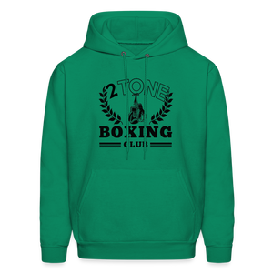 2 Tone Boxing Club Laurel Men's Hoodie - kelly green