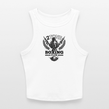 Load image into Gallery viewer, Slim Fit Rib Women's Tank Top - white
