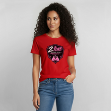 Load image into Gallery viewer, Women of 2 Tone Gildan Tee - red
