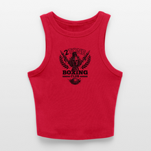Load image into Gallery viewer, Slim Fit Rib Women's Tank Top - red
