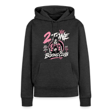 Load image into Gallery viewer, Women’s Premium Retro Hoodie + back - heather anthracite
