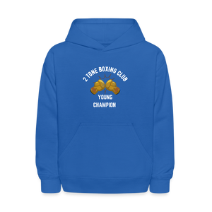 2 Tone Young Champion Kids' Hoodie - royal blue