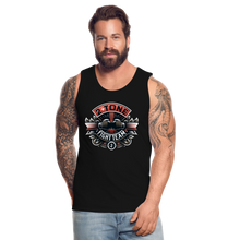 Load image into Gallery viewer, 2 Tone Fight Team Men’s Premium Tank - black
