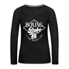 Load image into Gallery viewer, Boxing Babe Long Sleeve - charcoal grey
