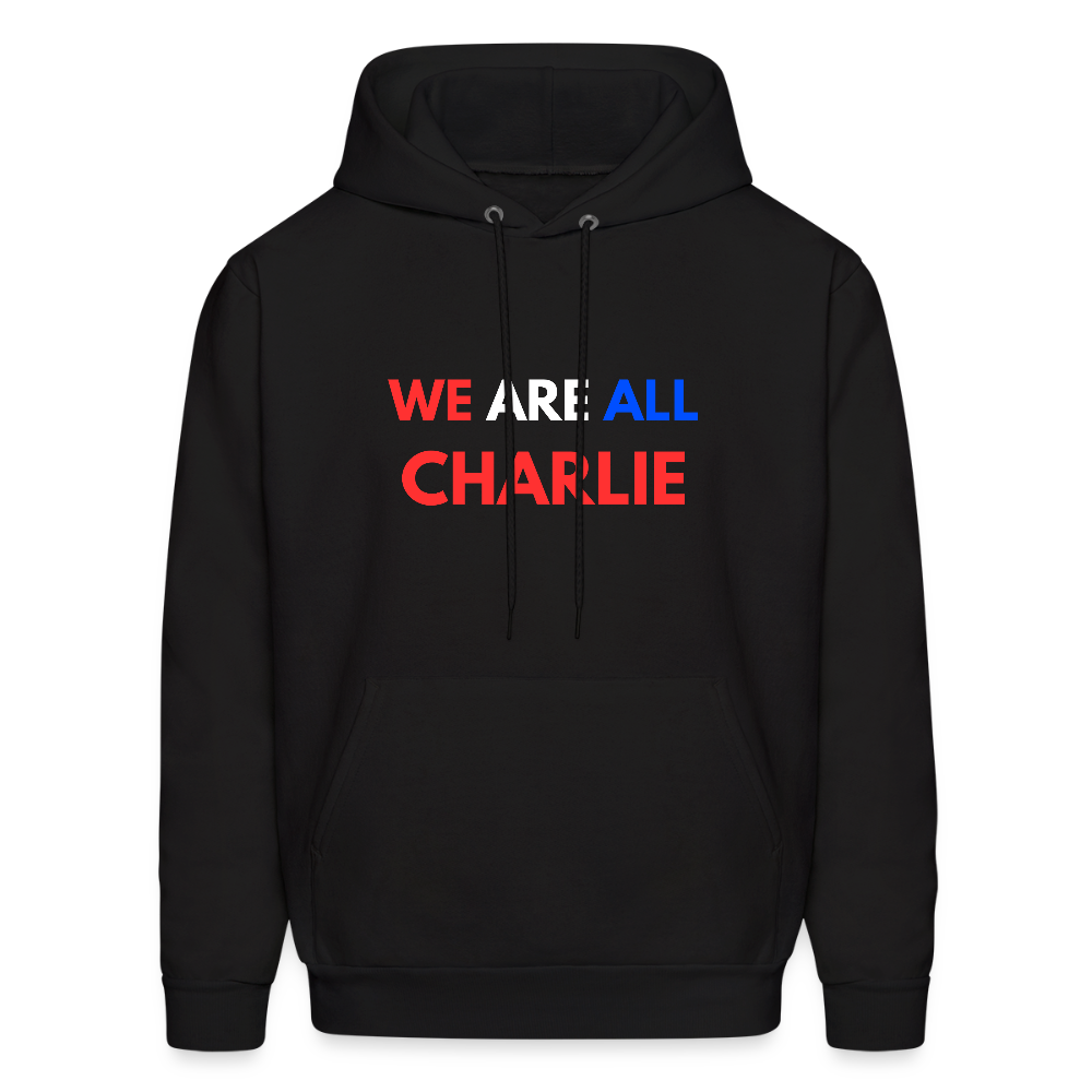 We Are All Charlie Men's Hoodie - black