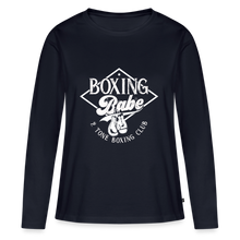 Load image into Gallery viewer, Boxing Babe Long Sleeve - navy
