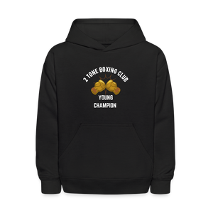 2 Tone Young Champion Kids' Hoodie - black