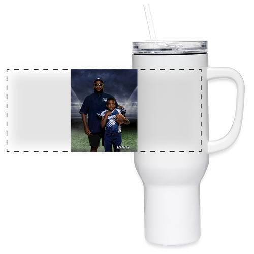 40 oz Travel Tumbler - white