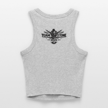 Load image into Gallery viewer, Slim Fit Rib Women's Tank Top - heather gray
