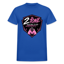 Load image into Gallery viewer, Women of 2 Tone Gildan Tee - royal blue
