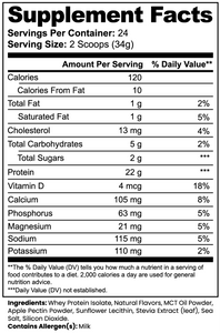 Champion Whey - 100% Whey Protein Isolate (Vanilla)