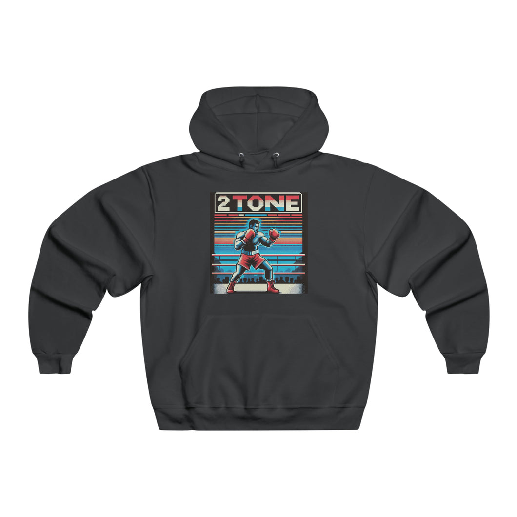 2 Tone Men's Punch Out NUBLEND® Hooded Sweatshirt