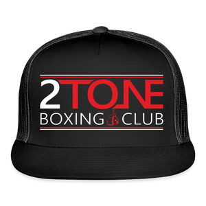 2 Tone Trucker Cap - black/black