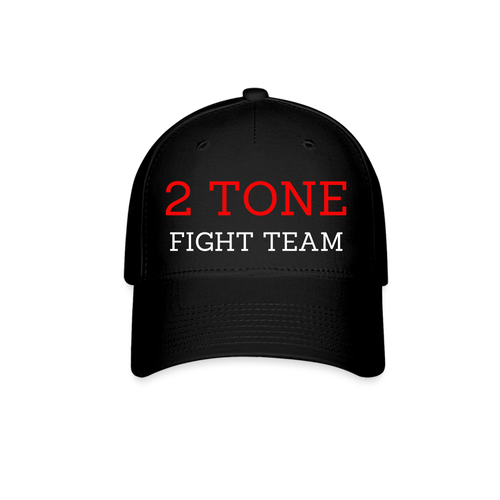 2 Tone Fight Team Baseball Cap - black