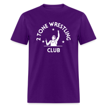 Load image into Gallery viewer, Adult 2 Tone Wrestling Color Unisex Classic T-Shirt - purple
