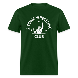 Adult 2 Tone Wrestling Color Unisex Classic T-Shirt - forest green