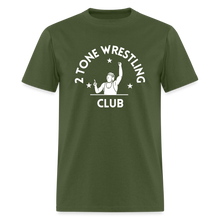 Load image into Gallery viewer, Adult 2 Tone Wrestling Color Unisex Classic T-Shirt - military green
