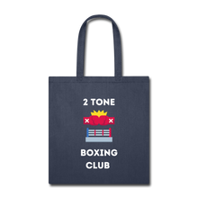 Load image into Gallery viewer, 2 Tone Tote Bag - navy
