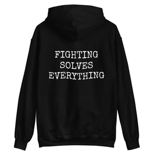 2 Tone Boxing Club Unisex Hoodie Fighting Solves Everything